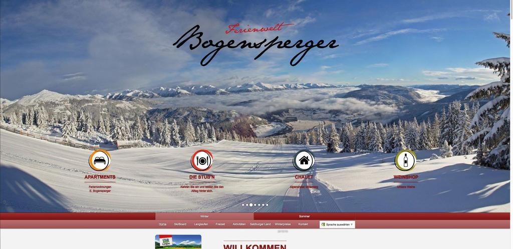 Ferienwohnung Ferienwelt Bogensperger Mariapfarr Exterior foto